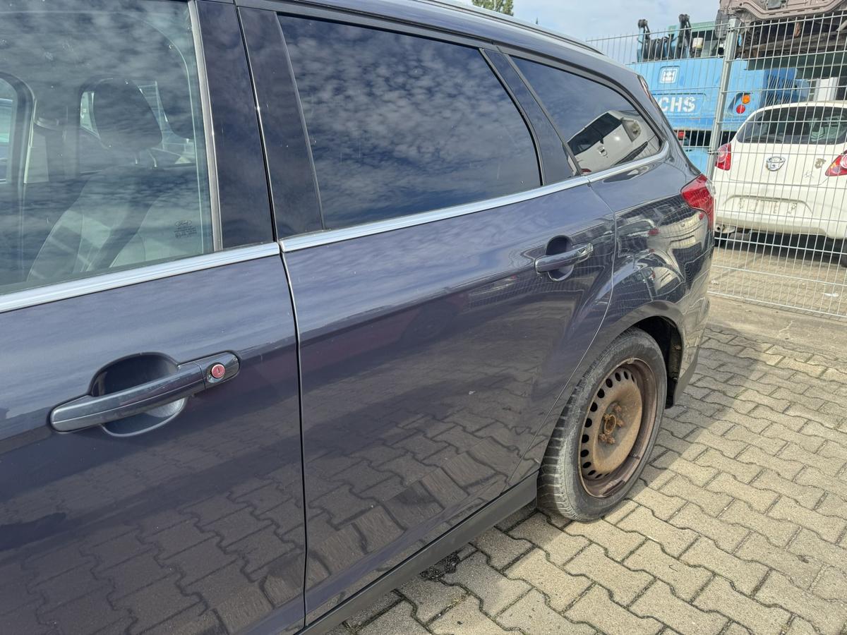 Ford Focus 3 original T&uuml;r hinten links Midnight SkyGrau Kombi Rohbau Bj.2011